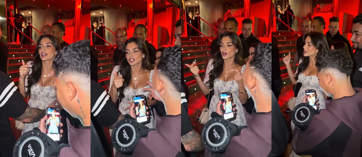 Four frames from a Bulin 47 AI video made from one photo: the performer is replaced, the red-lit door, crowd and moves stay the same